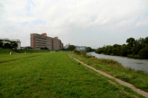 広瀬橋〜名取川・広瀬川合流部〜広瀬橋コース